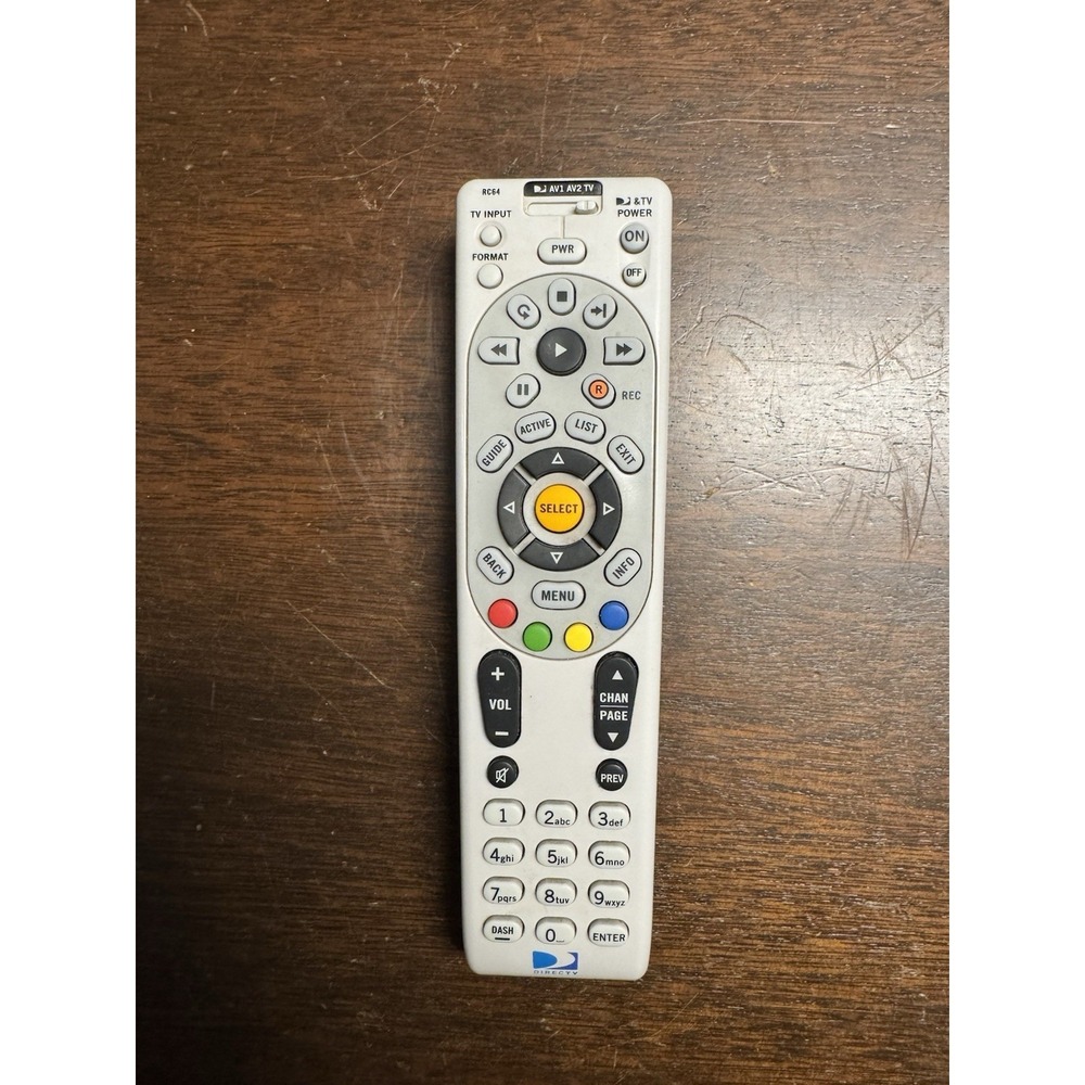 Original Directv RC64 Universal Remote Control Direct TV